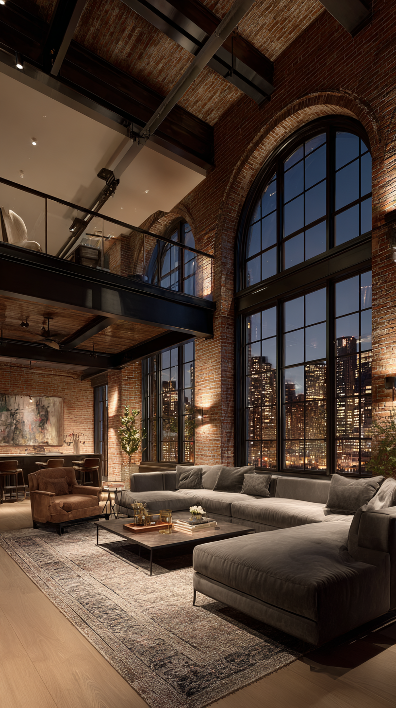 Industrial Style Penthouse Living preview