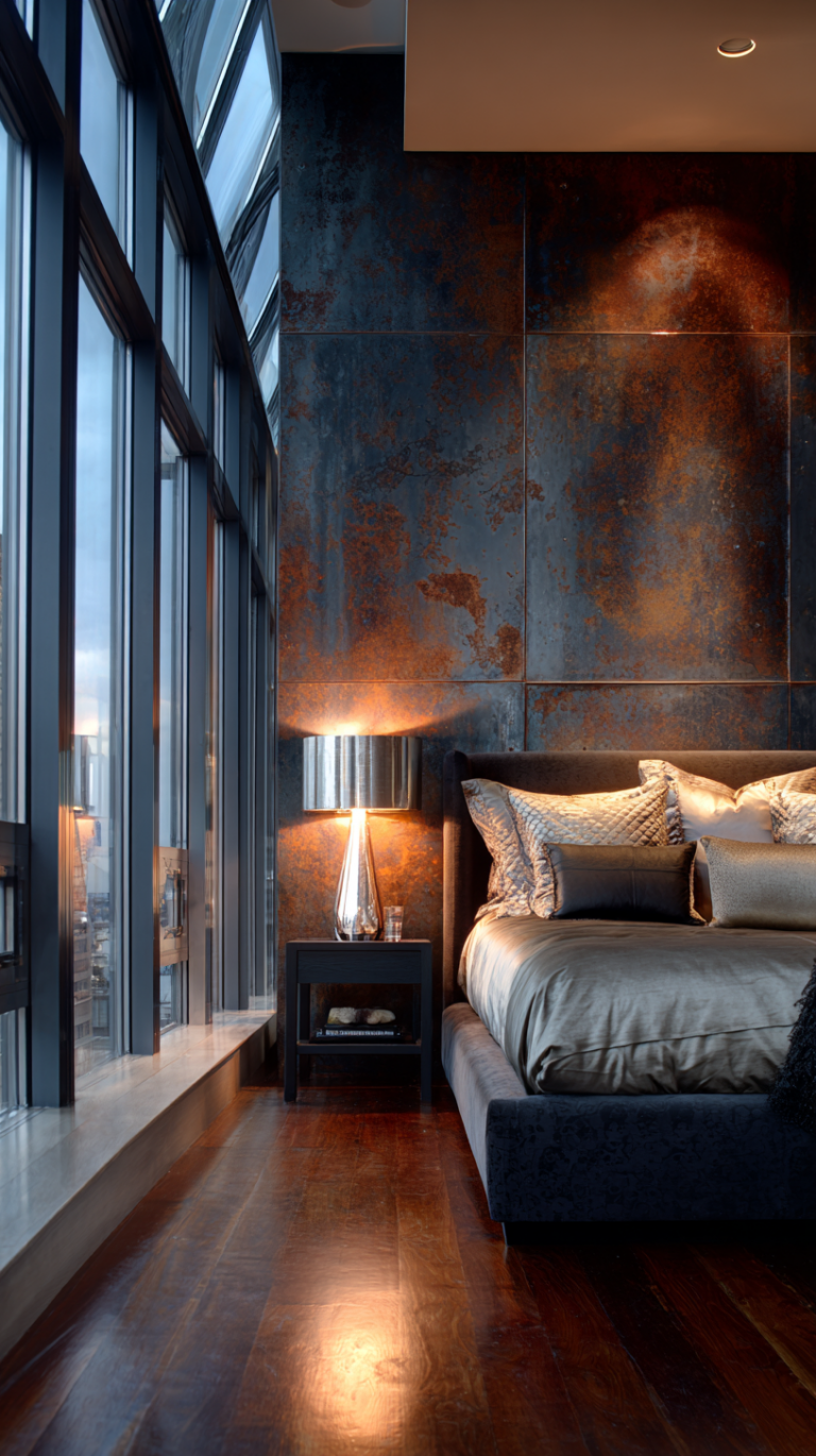 Industrial Chic Penthouse Apartment Decor preview