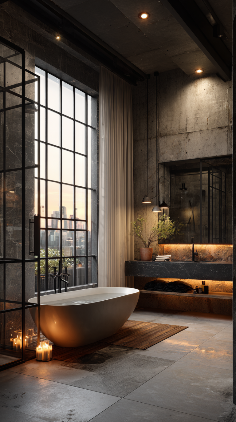 Curated Industrial Penthouse Apartments With Reclaimed Wood Finishes Gallery View 51