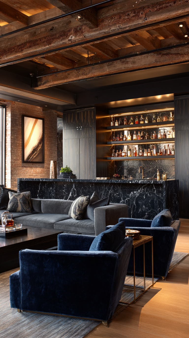 Industrial Penthouse Apartment - Pinterest