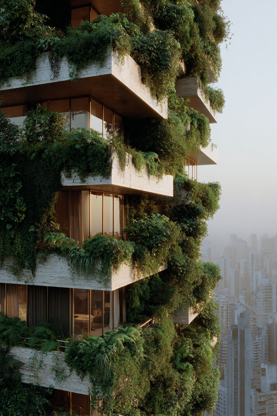 10 examples of biophilic architecture for 2025 – DGV ARCH - Benefits Of Using Vertical Gardens In Apartment Interior Design